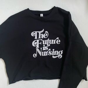 Riot Healers cropped sweater